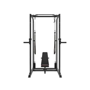 Valor Fitness BD-62 Half Rack with Pull-Up Bar and Dip Handles