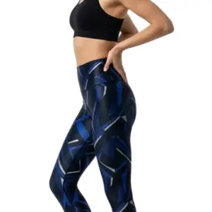 Women’s Printed High-Waist Gym Leggings – Stretch Fitness Pants