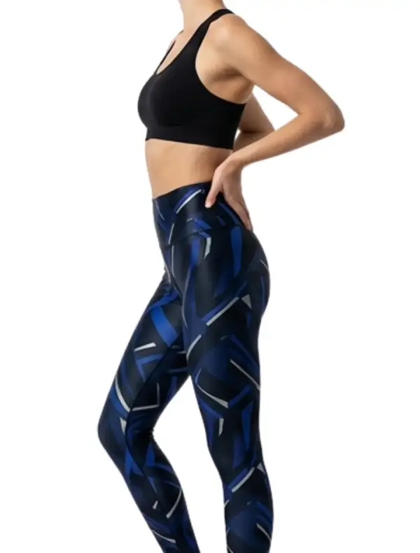 Women’s Printed High-Waist Gym Leggings – Stretch Fitness Pants