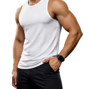 Quick-Dry Compression Tank Top – Athletic Muscle Fit Shirt
