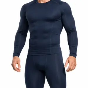 Long Sleeve Compression Base Layer – Thermal Gym Wear